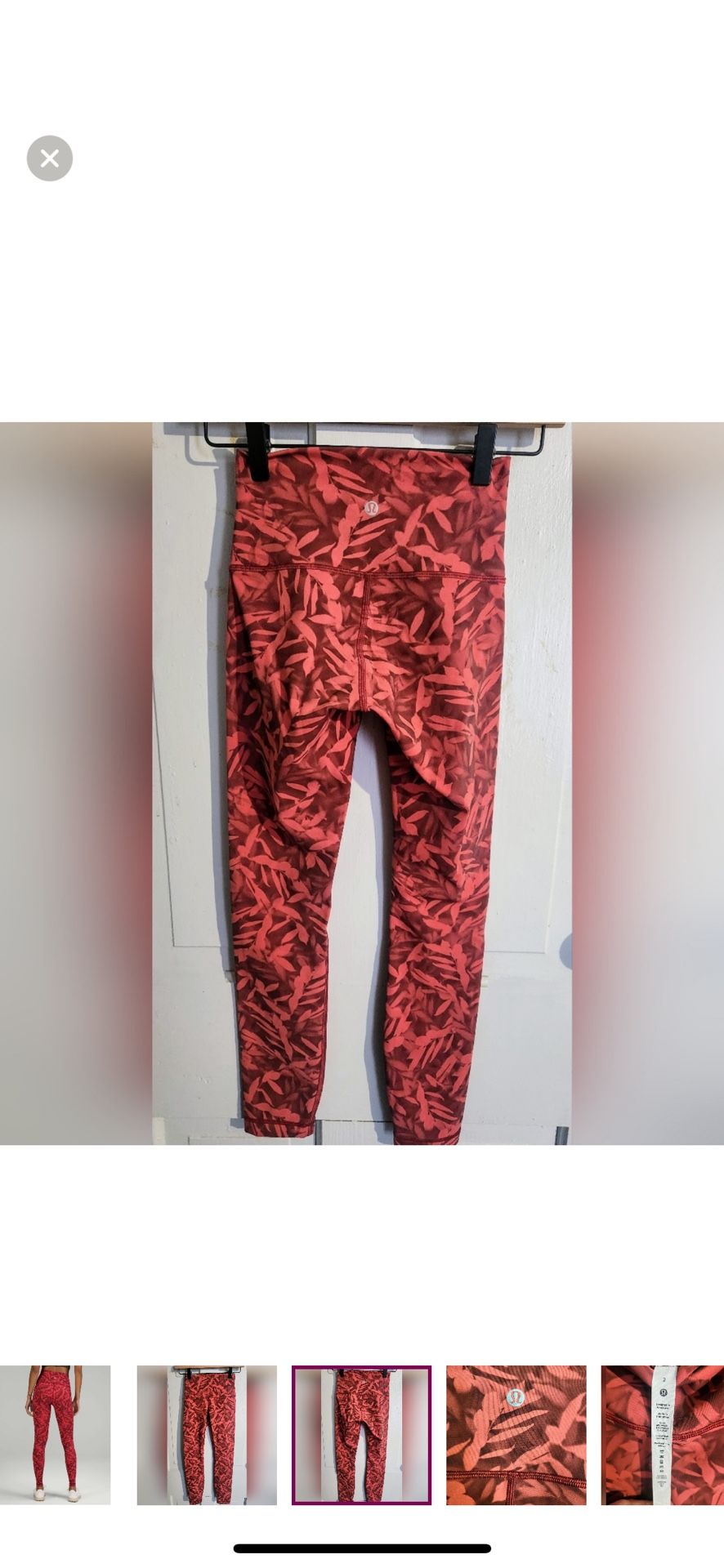 Lululemon Pants Size 2
