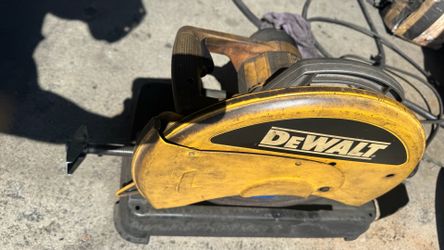 Dewalt chop saw 14”