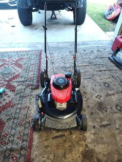 Troy bilt push mower