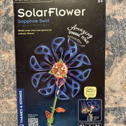 Solar Flower -Sapphire Swirl