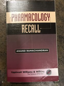 Pharmacology recall book