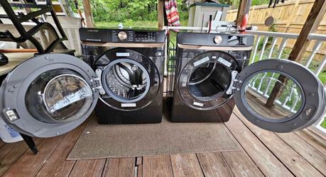 Samsung Front Load Washer + Dryer