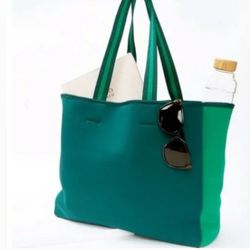 Summersalt Neoprene Tote in Blue Green*New