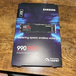 Samsung 990 Pro 4TB SSD Brand New