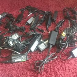 All Different Laptop  Power Adapters.. 