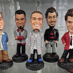 NSYNC Bobble Head 2001 Best Buy Collection Complete All 5 No Boxes Dust Free