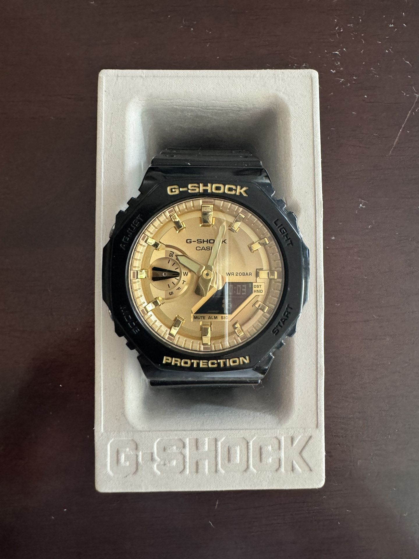 G-Shock 2100 Series GA2100GB-1A - Gold & Silver