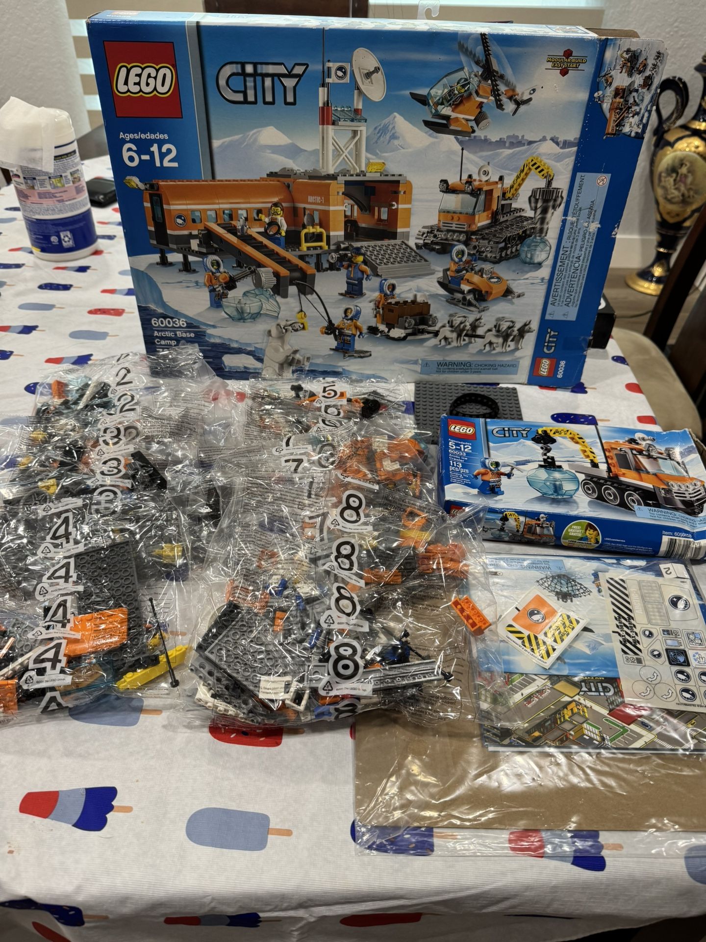 Lego Toys Lego City Arctic Base Camp 60036 LEGO City 60036 Arctic - Main Image