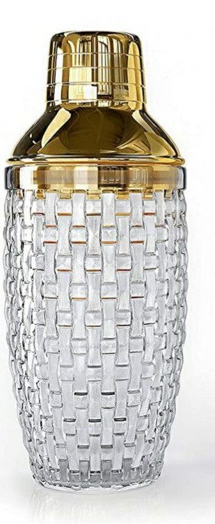 Nikita By Niki Luxury Glass Cocktail Shaker Drink Shaker selling for only $10.