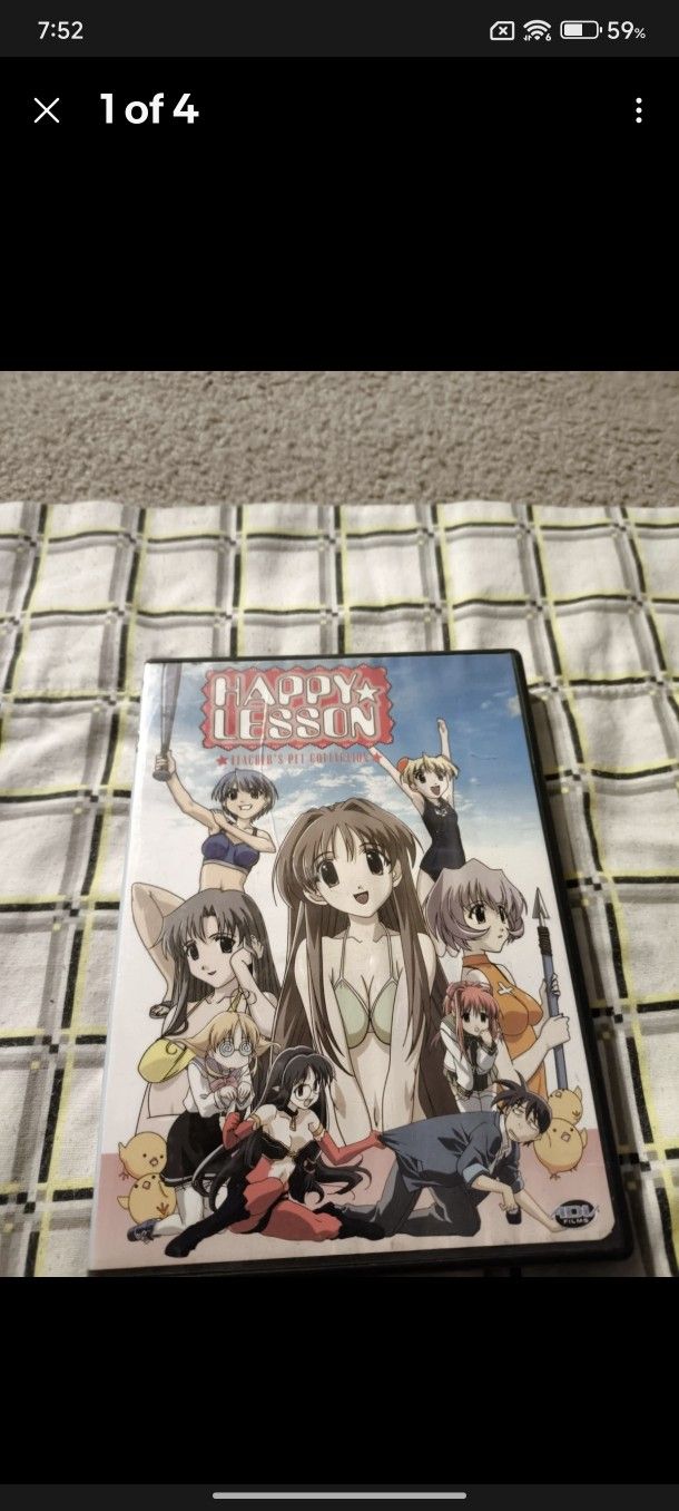 Happy Lesson - Teacher Pet Collection (DVD, 2008, 3-Disc Set) Oop Dvd Anime