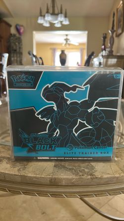 Black Bolt Elite Trainer Box (SEALED WITH CASE) Pokémon Center