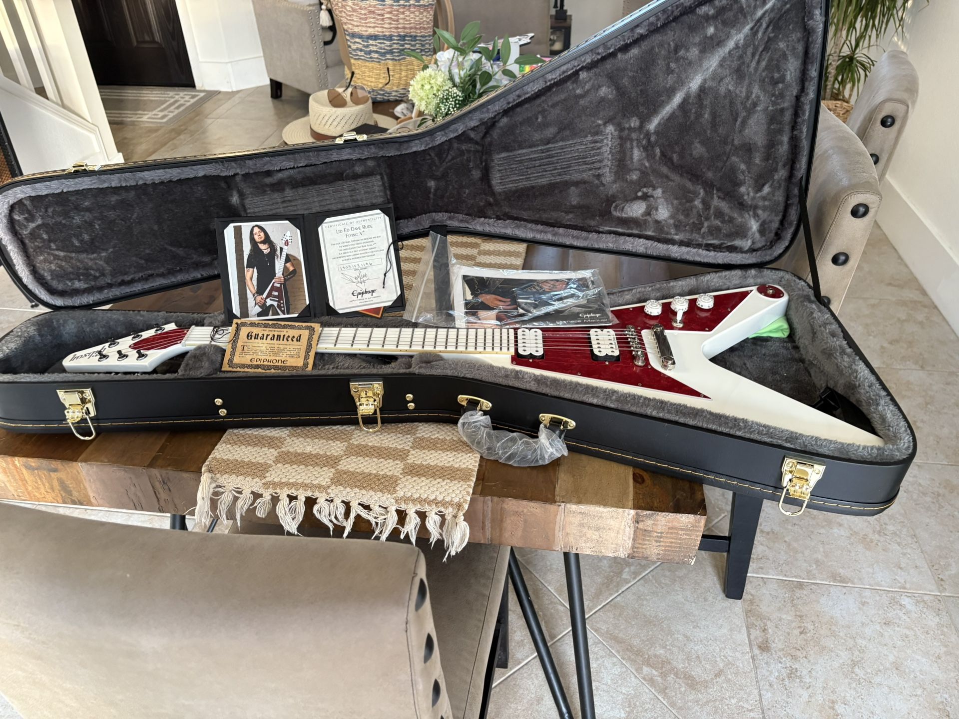 Dave Rude Epiphone (upgraded)