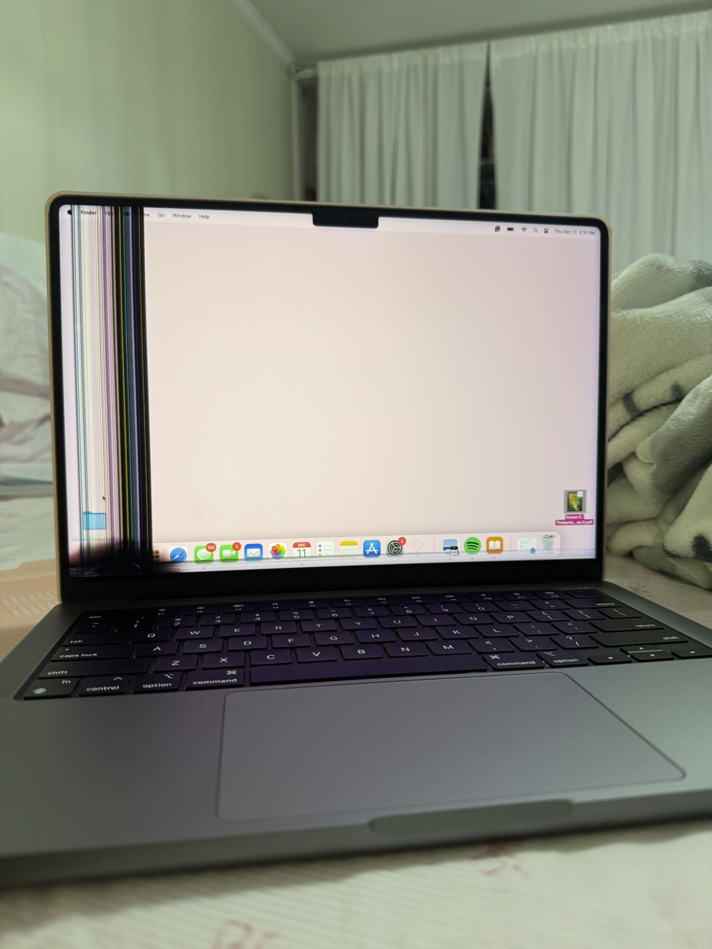 MacBook Pro M3 8-Core CPU and 10-Core GPU 14" (Late 2023) 1TB SSD