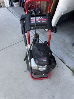 Excell 2500(Honda GCV160 engine)pressure washer. Works well.