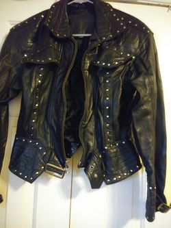 Leather Jacket size small