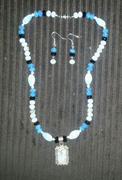 Homemade necklace set