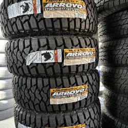LT 265/70/17 Arroyo RT Brand New Tires Mounted And Balanced Montadas Y Balanciadas Gratis
