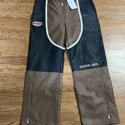 Jordan x Travis Scott Cactus Jack Women's Leather Pants