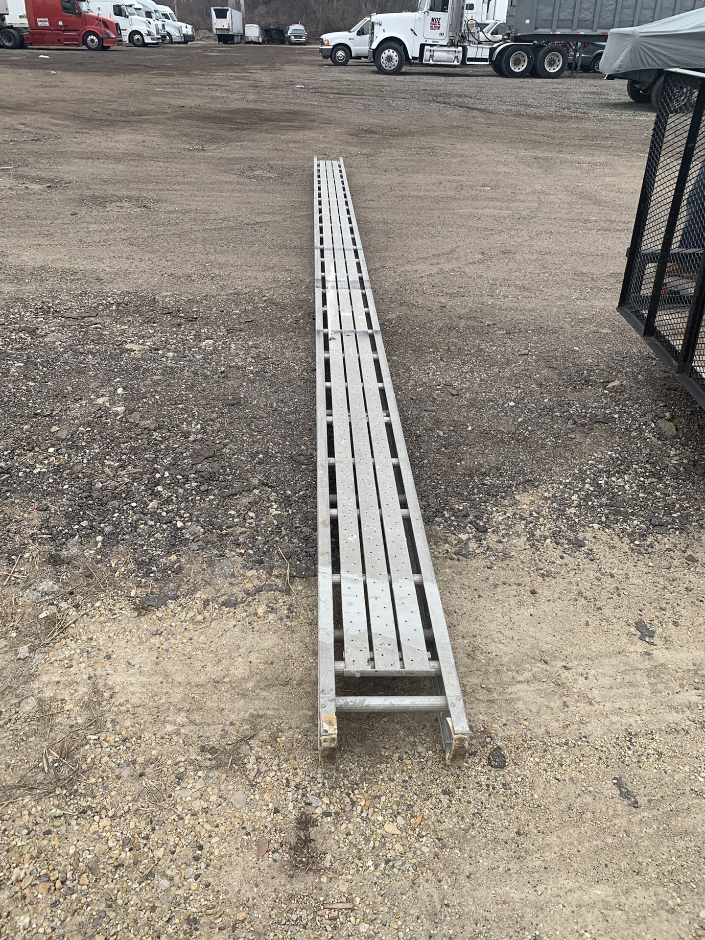 Werner Aluminum scaffold plank 24’x12” good condition