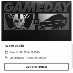 Raider tickets