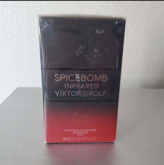 VIKTOR & ROLF SPICEBOMB INFRARED 3.04oz/90ml EAU DE TOILETTE, NEW SEALED BOX