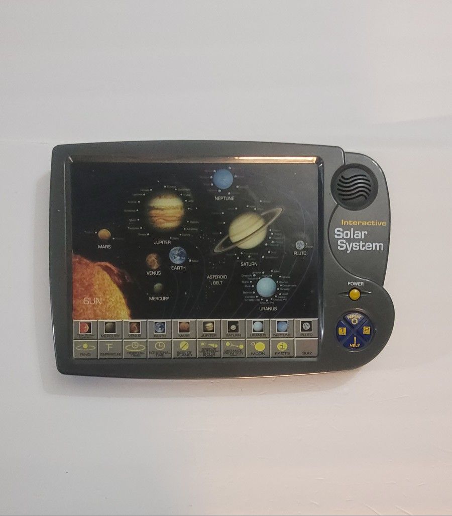 Vintage Interactive Solar Systems By Scientific Toys with Sounds & Lights