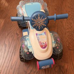 Frozen Ride-On Toy for Toddlers | Elsa & Anna | Sound Feature Good Condition