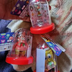 SpongeBob And Friends Erasers