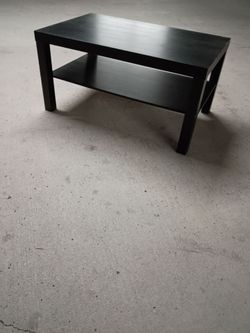 Coffee table, IKEA LACK
Coffee table, black-brown 36"LX24"WX16"H