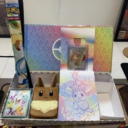 Prismatic Evolutions Super Premium Collection Accessories With Promo