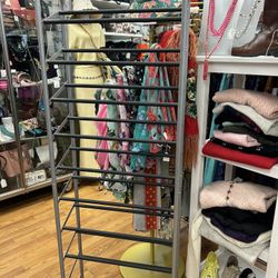 5 Foot 10 Tier 50 Shoe Storage Rack Organizer