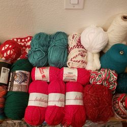 Yarn  Wool/ Cotton/ Polyester/ Acrylic  5lb $29