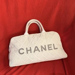Chanel Boston Bowler Bag In Great Condition Inside And Out
