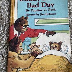 Buddy Bear’s Bad Day 1984 Weekly Reader Paperback