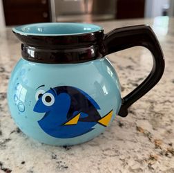 Disney Store Finding Nemo Dory Pixar Coffee Pot Mug