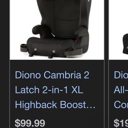 Diono Booster Seat