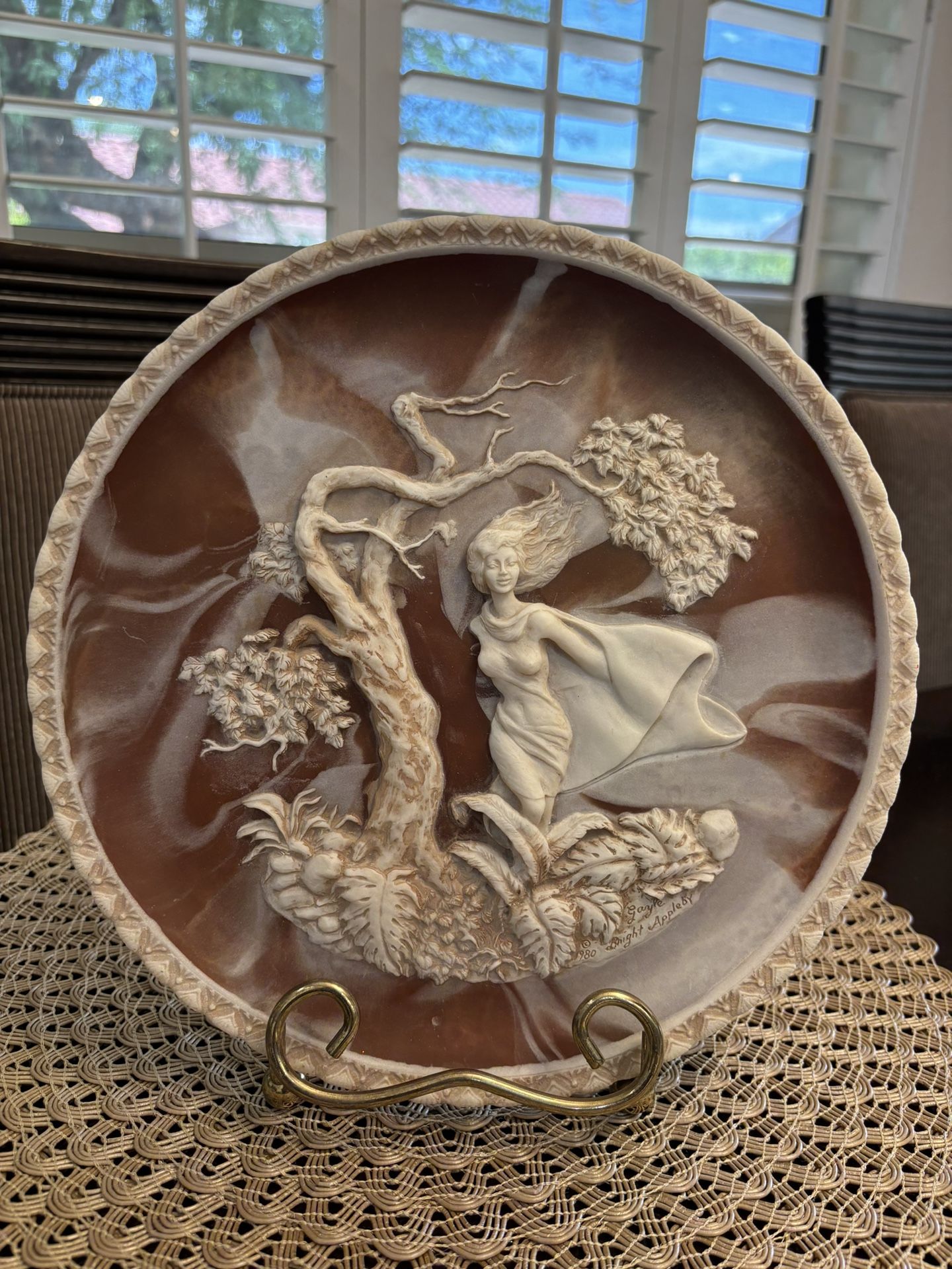She Was A Phantom Of Delight Plate