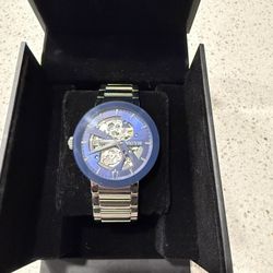 Bulova Skeleton Watch Brand New No Scratches 