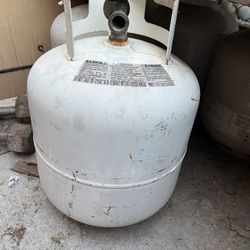 Empty Blank No Name Brand Propane Tanks Helpful Tool