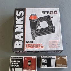 Banks Brad Nailgun With Brad Nails