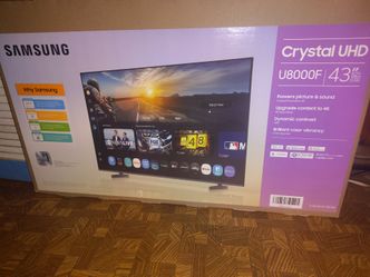 43" Samsung CRYSTAL UHD U8000F Smart TV