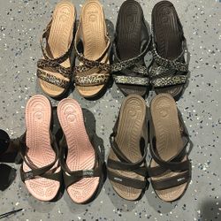 $10 Each Crocs Size 8 W