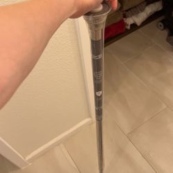 Brushed Nickel Shower Tension Rod 