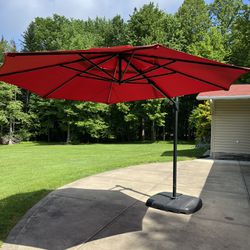 Solar Patio Umbrella 