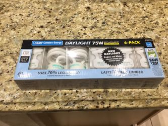 Feit CFL 75W 6-Pack Light Bulbs