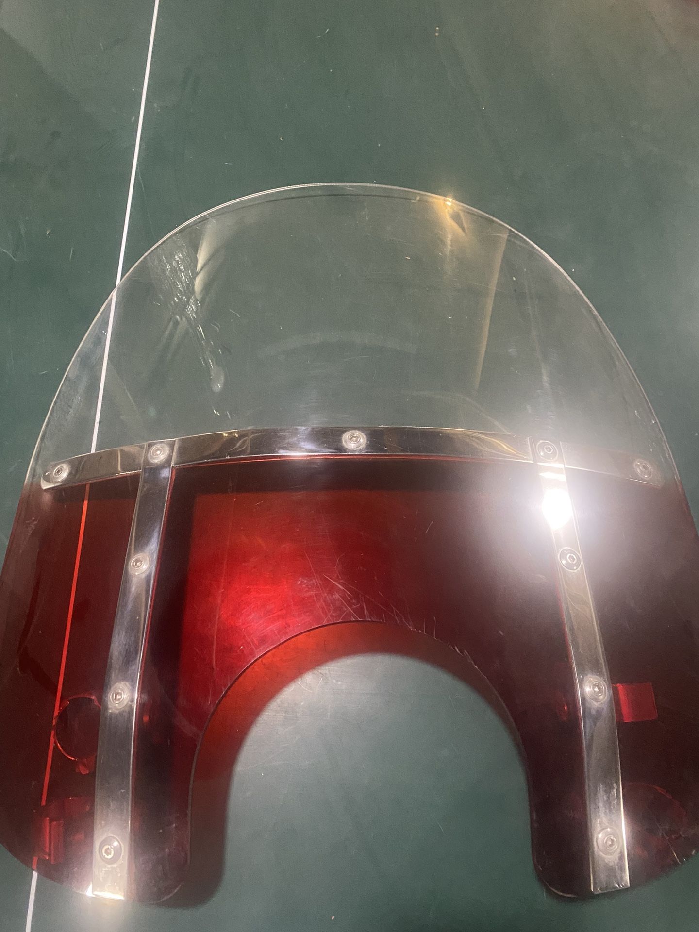 Windshield With Bracket