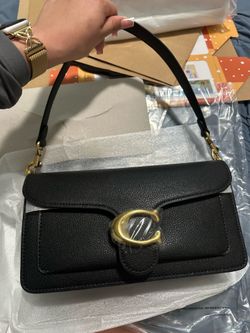 Coach Tabby Shoulder Bag 20 , Brass/ Black