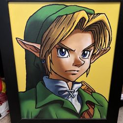Legend Of Zelda Framed 