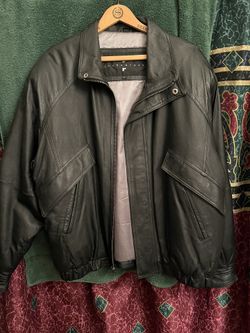 Brand New Joshuaros Leather Jacket