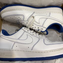 Nike Air Force 1 - White Game Royal - 
